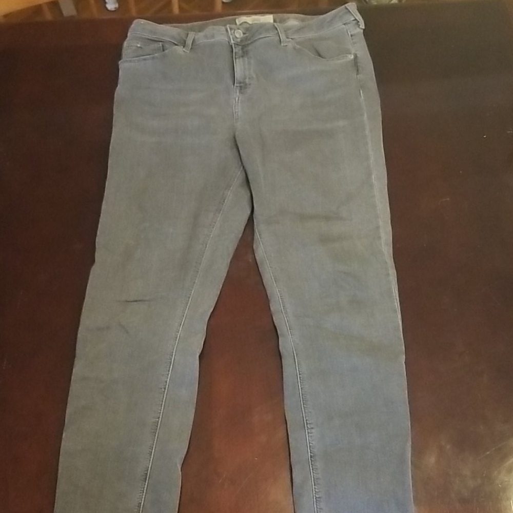 High Rise Topshop Jamie skinny jeans